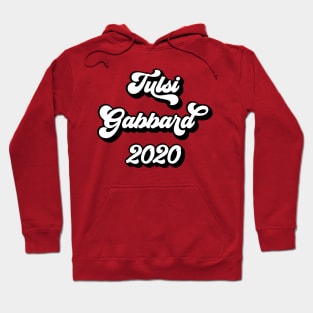 Tulsi Gabbard 2020 Retro Grunge Hoodie